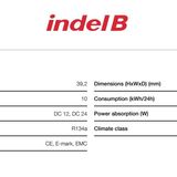Chladnička IndelB TB40 pro MAN TGX od roku 2018 - TB40